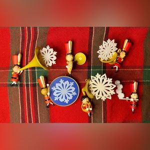 2014-2019 Hallmark Limited Edition Band Ornament Lot (6)